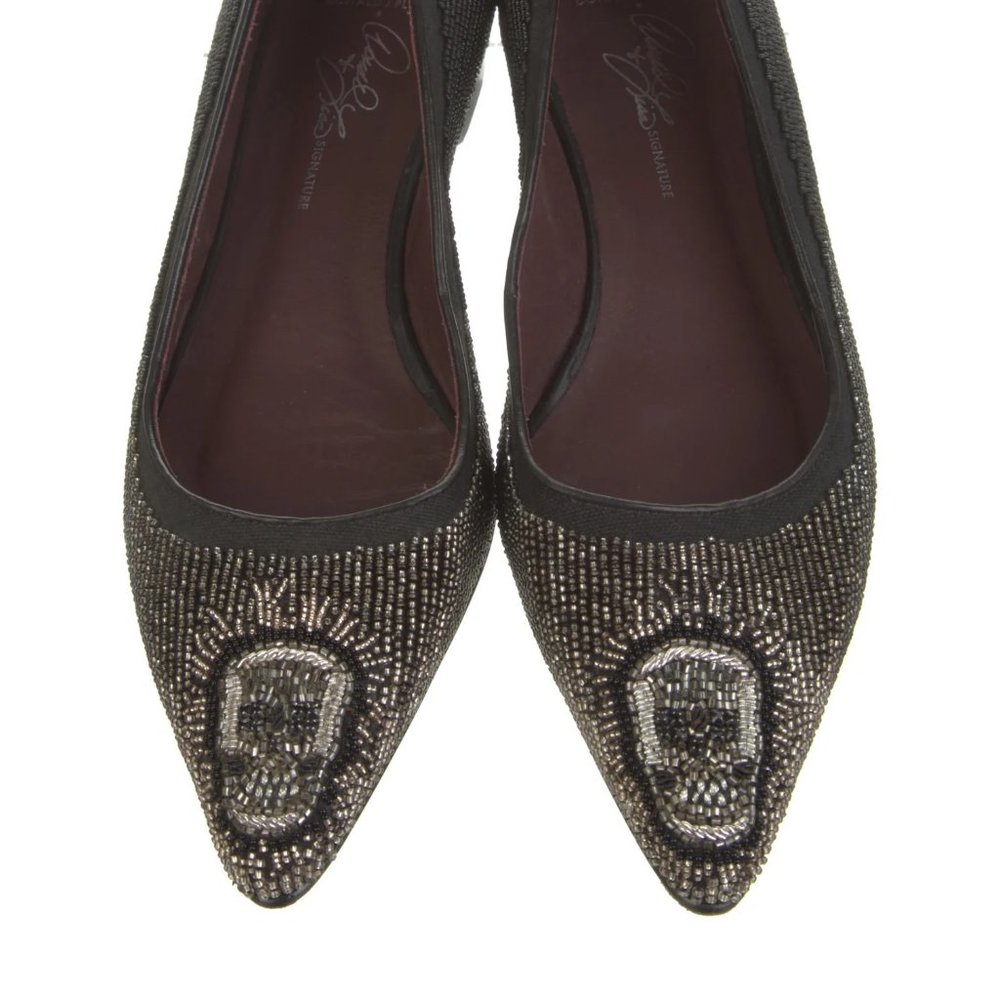 Donald J. Pliner Beaded Flats